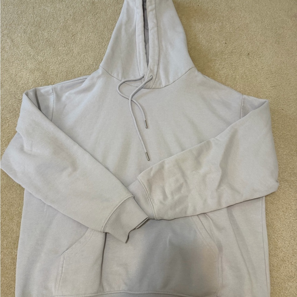 H&M Light Gray Casual Hoodie